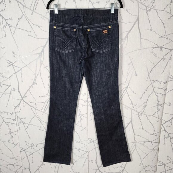 Joe's Jeans Dark Wash Stretch Denim Mid Rise Muse Bootcut Jeans - Picture 2 of 7